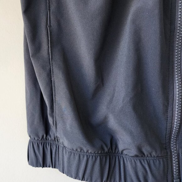 Z By Zella Hooded Zip Up Jacket | Small | Lightweight Activewear Slate Grey - Picture 3 of 7